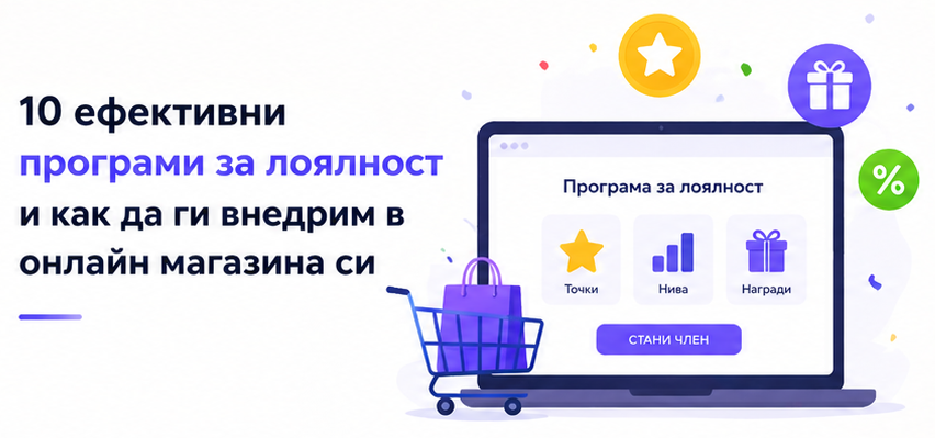 10 ефективни програми за лоялност и как да ги внедрим в онлайн магазина си