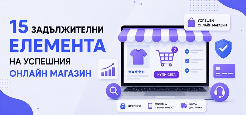 15 задължителни елемента на успешния онлайн магазин