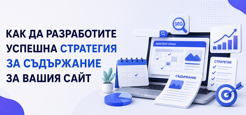 Как да разработите успешна стратегия за съдържание за вашия сайт