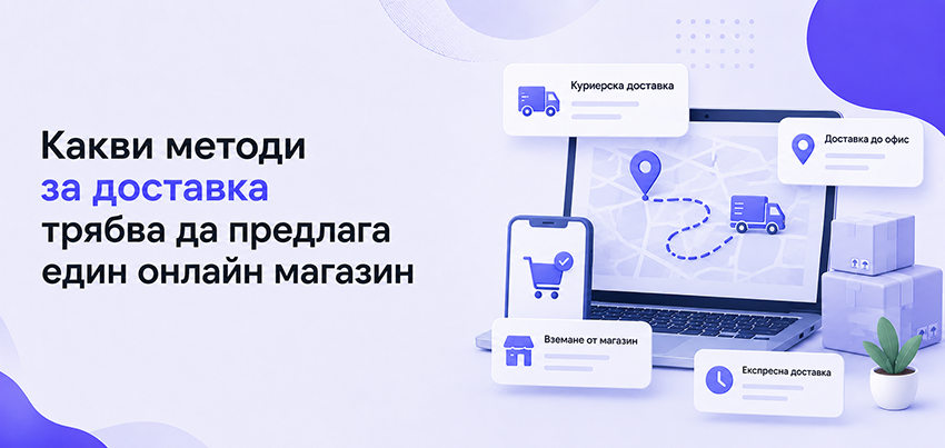 Какви методи за доставка трябва да предлага един онлайн магазин