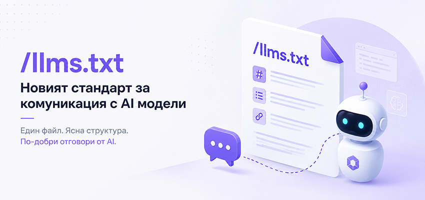 /llms.txt - Новият стандарт за комуникация с AI модели