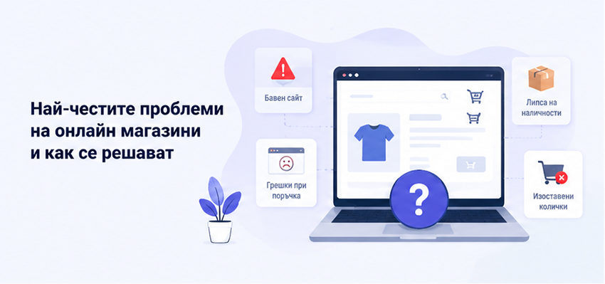 Най-честите проблеми на онлайн магазините и как се решават