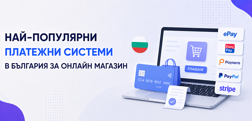 Най-популярни платежни системи в България за онлайн магазин