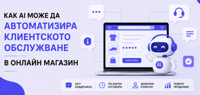 Как AI може да автоматизира клиентското обслужване в онлайн магазин
