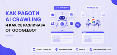 Как работи AI crawling и как се различава от Googlebot