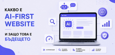 Какво е AI-first website и защо това е бъдещето