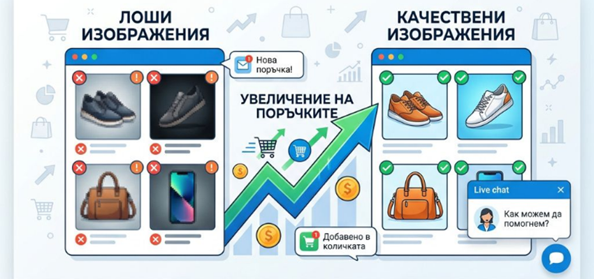 Ролята на качествените изображения в уеб сайта